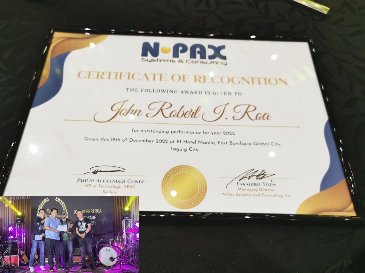 Special Recognition